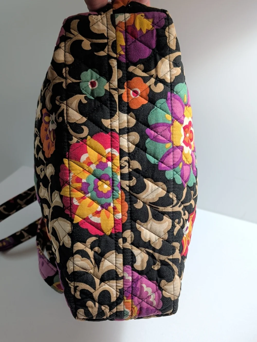 Vera Bradley Quilted Tote Bag Retired Print